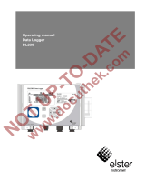 Elster Instromet DL230 Operating instructions