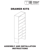 Modular Closets Vista Drawer Kit Assembly And Installation Instructions