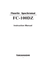 Takahashi FC-100DZ User manual