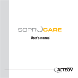 Acteon SOPROCARE User manual