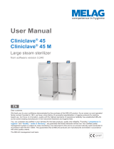 MELAG Cliniclave 45 User manual