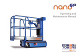 Power Towers nano SP Operating And Maintenance Manual