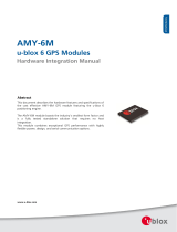Ublox AMY-6 Hardware Hardware Integration Manual
