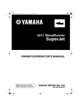 Yamaha 2011 WaveRunner SuperJet Owner's/Operator's Manual