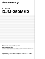 Pioneer DJM-250MK2 Operating Instructions Manual