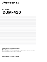 Pioneer DJ DJM-450 Owner's manual