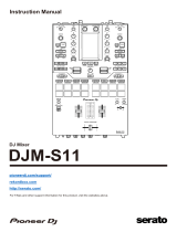 Pioneer DJM-S11 Owner's manual