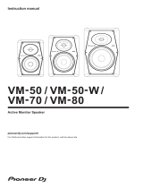 Pioneer VM-70 Owner's manual