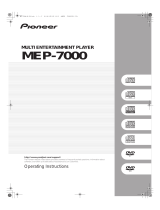 Pioneer MEP-7000 Owner's manual