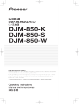 Pioneer DJM-850-S Owner's manual