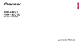 Pioneer AVH-180DVD User manual