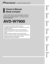 Pioneer AVD-W7900 User manual