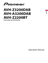 Pioneer AVH-Z2200BT User manual