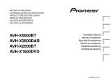 Pioneer AVH-X5500BT Installation guide