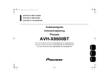 Pioneer AVH-X8600BT User manual