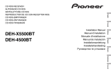 Pioneer DEH-4500BT Installation guide