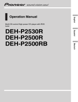 Pioneer DEH-P2500RB User manual