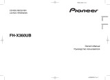 Pioneer FH-X360UB User manual