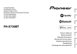 Pioneer FH-X730BT User manual