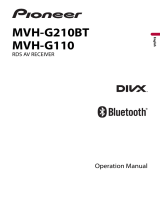 Pioneer MVH-G110 User manual
