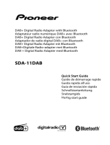 Pioneer SDA-11DAB Quick start guide