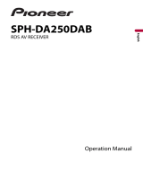 Pioneer SPH-DA250DAB User manual