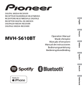Pioneer MVH-S610BT User manual