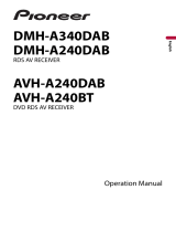 Pioneer AVH-A240DAB User manual