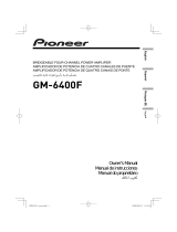 Pioneer GM-6400F User manual