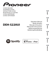 Pioneer DEH-S220UI User manual