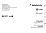 Pioneer DEH-X2900UI User manual