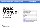 Pioneer SC-LX901 Advanced Manual