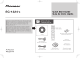 Pioneer SC-1224 Quick start guide