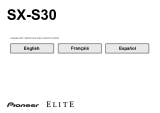 Pioneer SX-S30 User manual