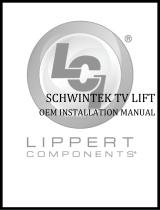 Lippert Components Schwintek TV Lift Oem Installation Manual