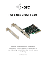 i-tec PCE2U31AC User manual
