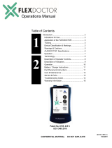 FlexDoctor FlexDoctor Operating instructions