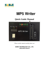 SONIX MP5 Quick Manual Manual