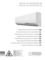 Olimpia Splendid NEXYA S4 inverter 9/12/18/24 User manual