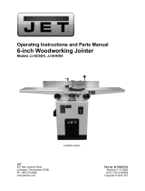 JET JJ-6CSDX Owner's manual
