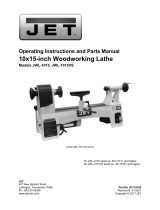 JET JWL-1015VS Owner's manual