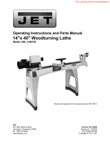 JET JWL-1440VS Owner's manual