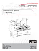 JET EGH-1740 Owner's manual