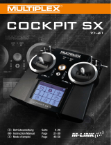 MULTIPLEX Cockpit Sx7 9 Owner's manual