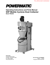 Powermatic PM2205 5HP Cyclonic Dust Collector - User manual