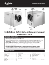 Aprilaire 1770A Installation,Safety & Maintenance Manual
