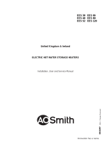 A.O. Smith EES 80 Installation, User And Service Manual