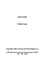 Advanced Technologies P200N User manual
