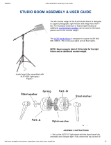 ALZO STUDIO BOOM Assembly & User's Manual