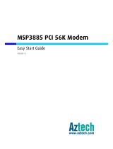 Aztech Systems MSP3885 User manual